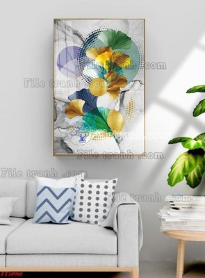 File gốc File tranh bộ hiện đại FT4132960 (cho in 3D) độc đáo