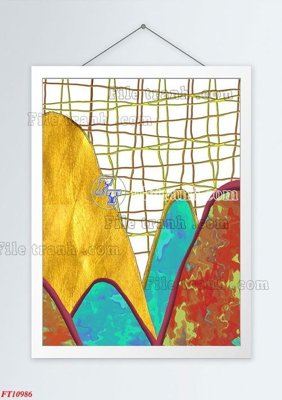 File PSD File tranh bộ hiện đại FT4366986 (nguyên gốc) chất lượng cao