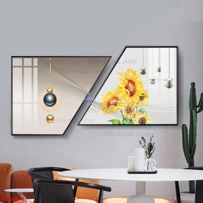 Chi tiết file ảnh File tranh hiện đại pha lê gương FT110075 sắc nét