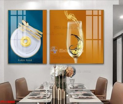 File gốc File tranh hiện đại pha lê gương FT110089 (trang trí) phòng trẻ em