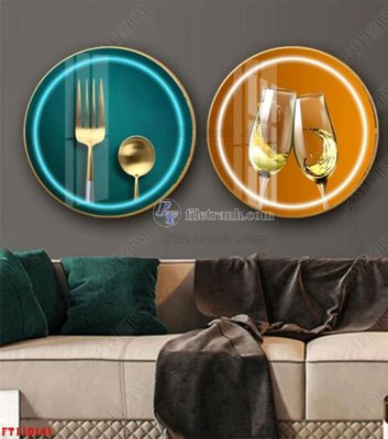 File tranh File tranh hiện đại pha lê gương FT110141 (gốc) chủ đề trừu tượng