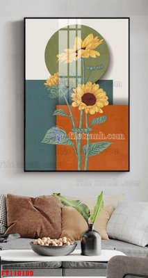 File in ấn File tranh hiện đại pha lê gương FT110199 (bản gốc) cao cấp