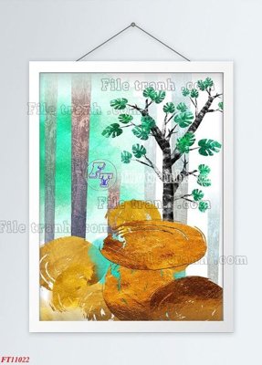 File gốc File tranh bộ hiện đại FT11022 (PNG) chất lượng cao