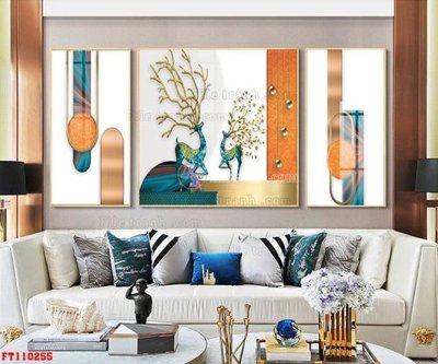 File in mica File tranh hiện đại pha lê gương FT110255 (ảnh gốc) đẹp