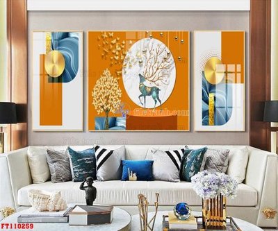 Tải file File tranh hiện đại pha lê gương FT110259 (gốc) chủ đề tôn giáo