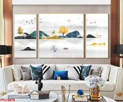 Tải file File tranh hiện đại pha lê gương FT110279 (PSD) cho in tranh 3D