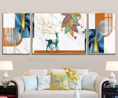 Tải file gốc File tranh hiện đại pha lê gương FT110343 (bản PSD) còn layer