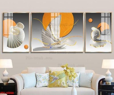 File ảnh File tranh hiện đại pha lê gương FT110350 (gốc) in poster