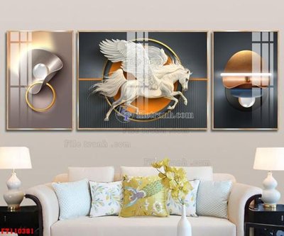 Tải file PSD File tranh hiện đại pha lê gương FT110381 (nguyên layer) để in