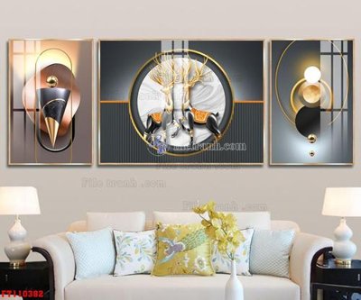 File gốc File tranh hiện đại pha lê gương FT110382 (in tráng gương) nghệ thuật