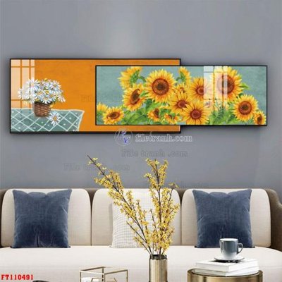 Tải file File tranh hiện đại pha lê gương FT110491 (PSD) cho in ấn quảng cáo