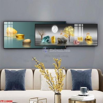 Mua file gốc File tranh hiện đại pha lê gương FT110494 (PSD) tại Filetranh.com