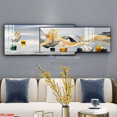 File gốc File tranh hiện đại pha lê gương FT110497 (PNG) trong suốt (transparent)