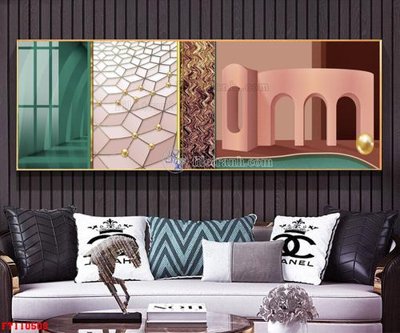 Tải xuống file tranh gốc File tranh hiện đại pha lê gương FT110503 (PSD/TIFF)