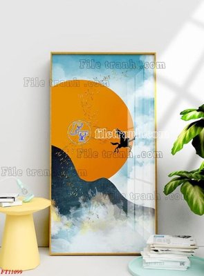 File tranh PSD File tranh bộ hiện đại FT11099 chất lượng cao