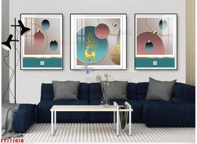 Tải về hình ảnh gốc File tranh hiện đại pha lê gương FT111016 sắc nét