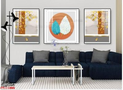 File gốc File tranh hiện đại pha lê gương FT111065 (in mica) làm bảng hiệu