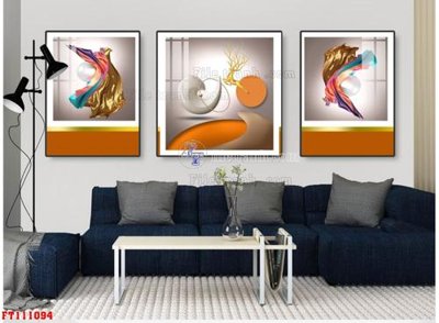 File PSD File tranh hiện đại pha lê gương FT111094 (chất lượng in ấn)