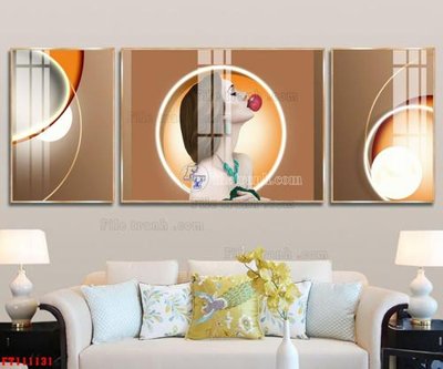 File gốc in ấn File tranh hiện đại pha lê gương FT111131 (sẵn sàng tải về)