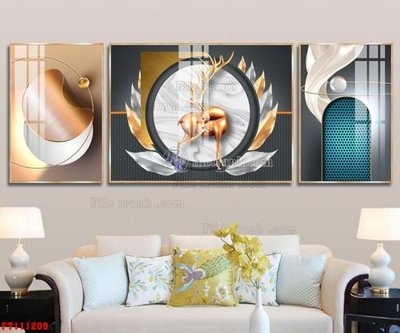 Tải về file gốc File tranh hiện đại pha lê gương FT111209 (dùng cho in quảng cáo)