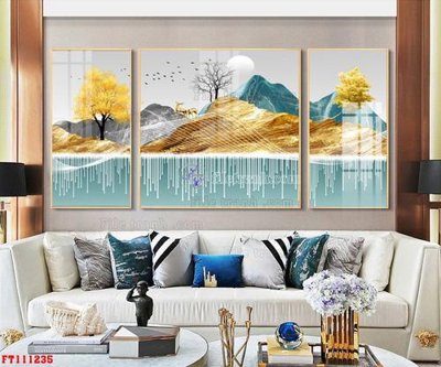 Tải file gốc File tranh hiện đại pha lê gương FT111235 (bản PSD) còn layer