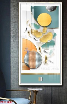 File gốc File tranh hiện đại pha lê gương FT111291 (trang trí) cho phòng khách