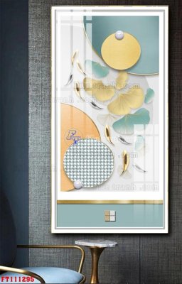 Download file gốc File tranh hiện đại pha lê gương FT111295 (in lụa) nghệ thuật