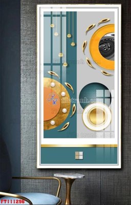 File in mica File tranh hiện đại pha lê gương FT111296 (ảnh gốc) đẹp