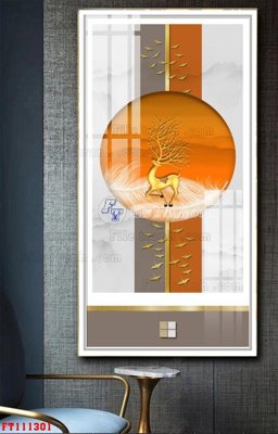 File tranh File tranh hiện đại pha lê gương FT111301 (ảnh gốc) chi tiết rõ ràng