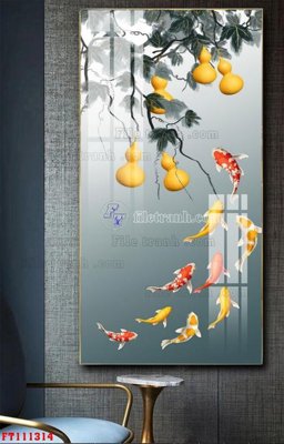 Download file gốc File tranh hiện đại pha lê gương FT111314 (in mica) trong suốt