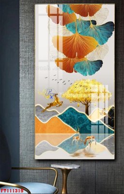 File tranh File tranh hiện đại pha lê gương FT111319 (ảnh gốc) độ nét vượt trội