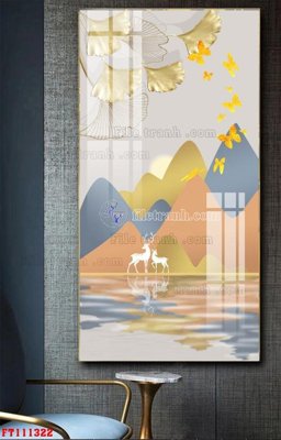 Tải file File tranh hiện đại pha lê gương FT111322 (gốc) in tranh tráng gương