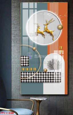 File tranh File tranh hiện đại pha lê gương FT111336 (ảnh gốc) in trần nhà