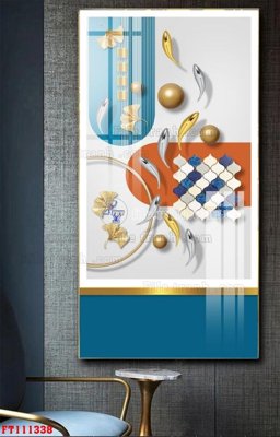 File tranh quảng cáo File tranh hiện đại pha lê gương FT111338 (file gốc) chuyên nghiệp