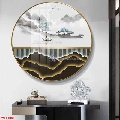 File gốc in ấn File tranh hiện đại pha lê gương FT111363 (sẵn sàng tải về)