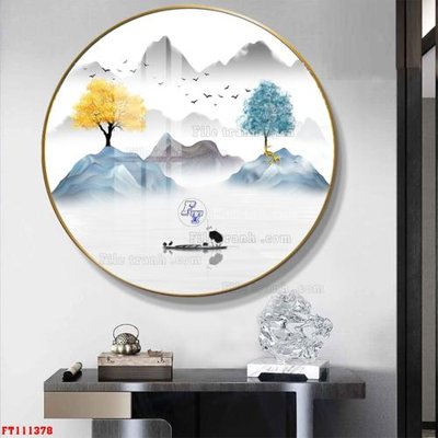Tải file File tranh hiện đại pha lê gương FT111378 (gốc) chủ đề tôn giáo