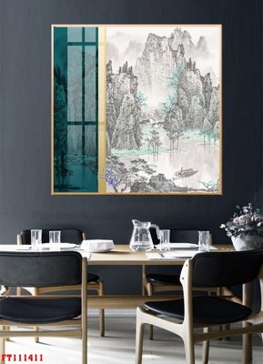File gốc in ấn File tranh hiện đại pha lê gương FT111411 (sẵn sàng tải về)