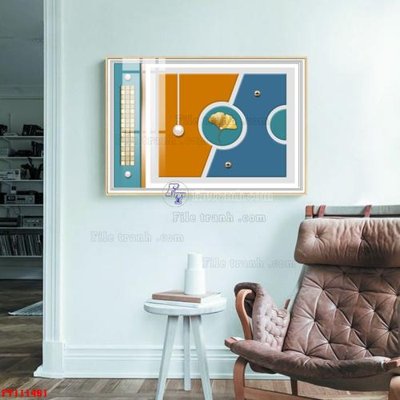 File gốc File tranh hiện đại pha lê gương FT111461 (trang trí) cho phòng khách
