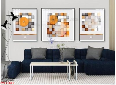 File gốc File tranh hiện đại pha lê gương FT111531 (in ấn) màu sắc trung thực