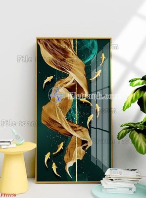 File in mica File tranh bộ hiện đại FT11156 (ảnh gốc) đẹp