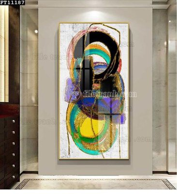 File tranh in trần 3D File tranh đơn lối vào FT11187 (ảnh gốc)