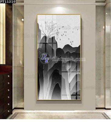 File gốc File tranh đơn lối vào FT11210 (bản quyền) cho in ấn