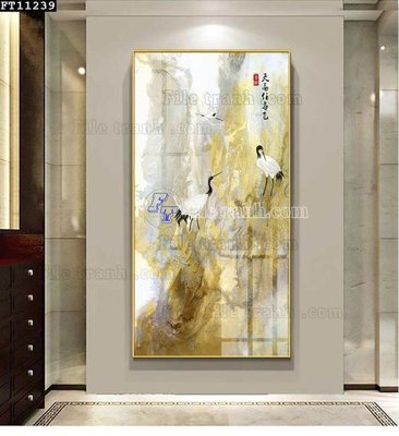 File PSD File tranh đơn lối vào FT11239 (bản gốc) dễ dàng edit