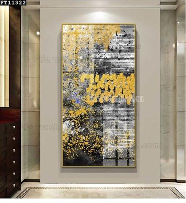 File gốc File tranh đơn lối vào FT11322 (in mica) làm bảng hiệu