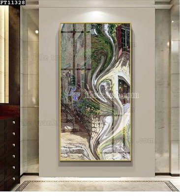 File gốc in ấn File tranh đơn lối vào FT11328 chuẩn màu CMYK