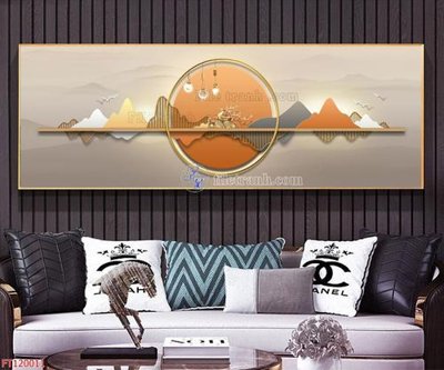 File gốc File tranh hiện đại pha lê gương FT120011 (trang trí) cho phòng khách