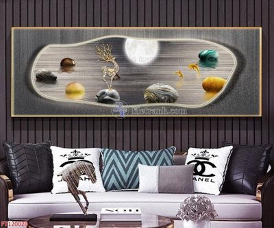 File tranh File tranh hiện đại pha lê gương FT120020 (bản gốc) trang trí văn phòng