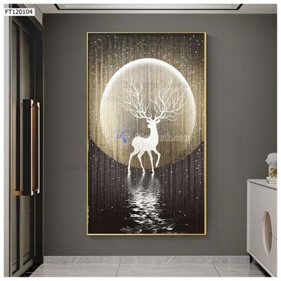 Ảnh gốc File tranh hiện đại pha lê gương FT120104 (siêu chi tiết) để in ấn