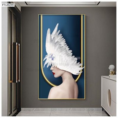 Tải về hình ảnh gốc File tranh hiện đại pha lê gương FT120249 sắc nét