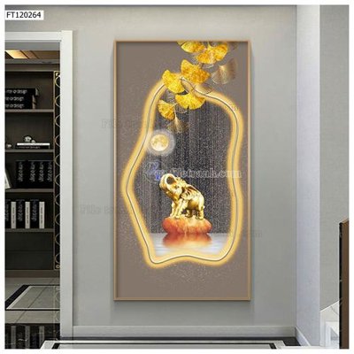 Tải file PSD File tranh hiện đại pha lê gương FT120264 (nguyên layer) để in